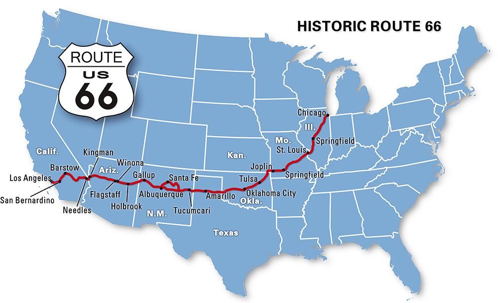 Route 66: e a estrada continua até Los Angeles – Pelo Mundo